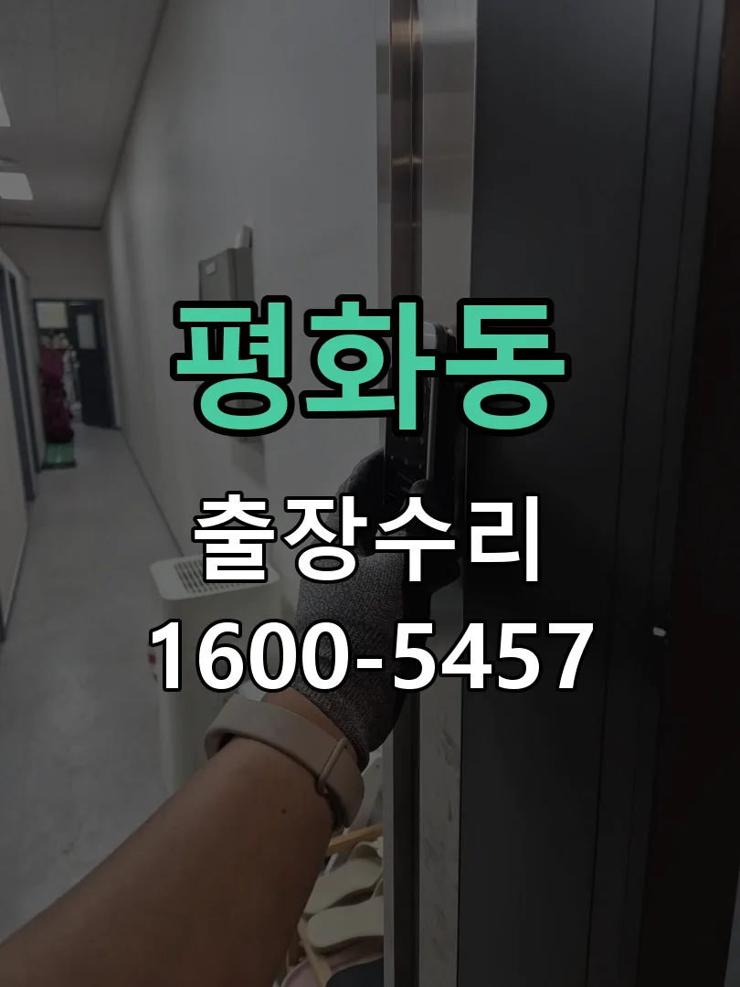 평화동 현장 도착 후 상태 확인