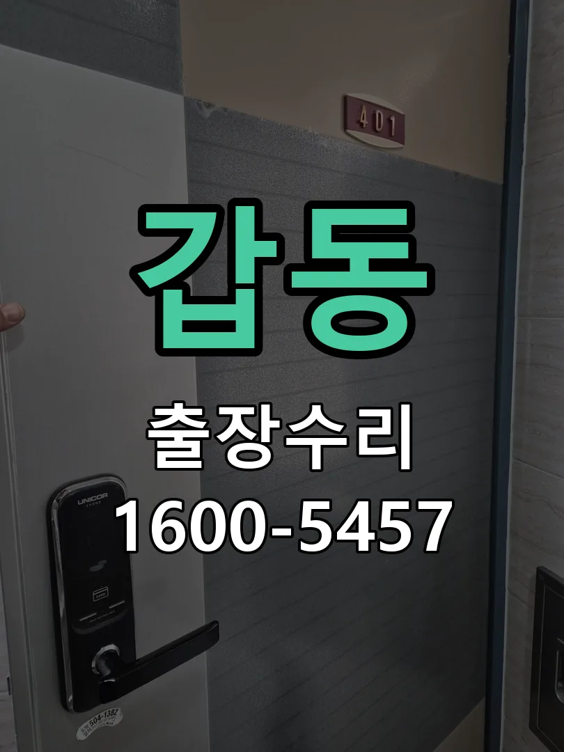 갑동 배선·접점 정리