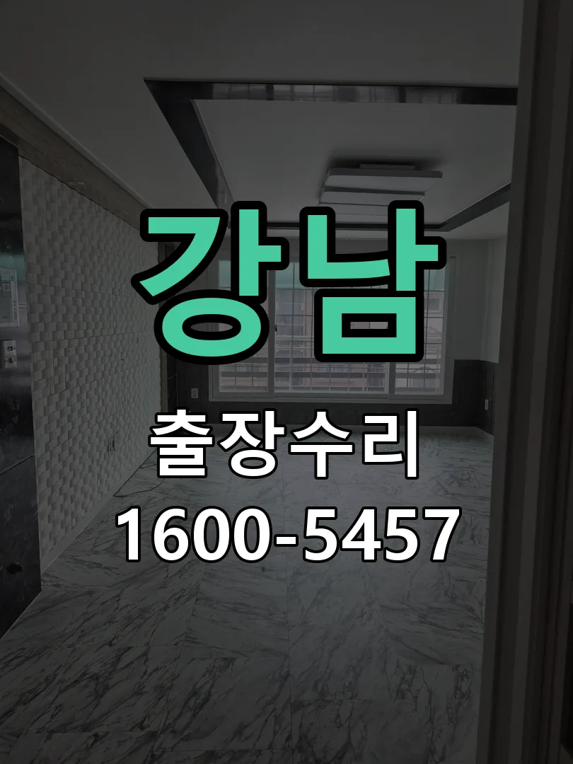 강남 본체 분리 및 내부 점검