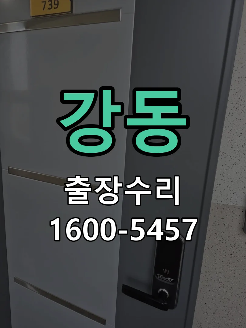 강동 도어락 열쇠 출장 수리