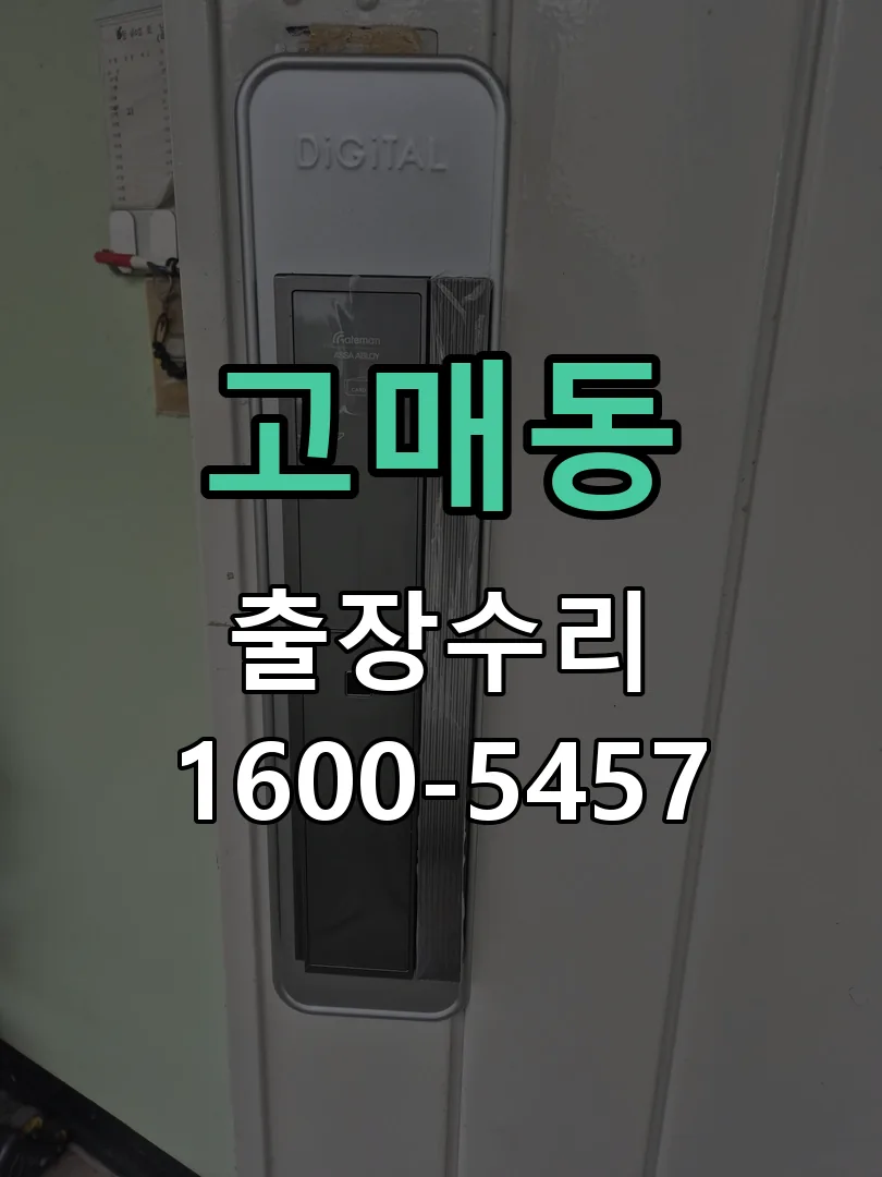 고매동 배선·접점 정리