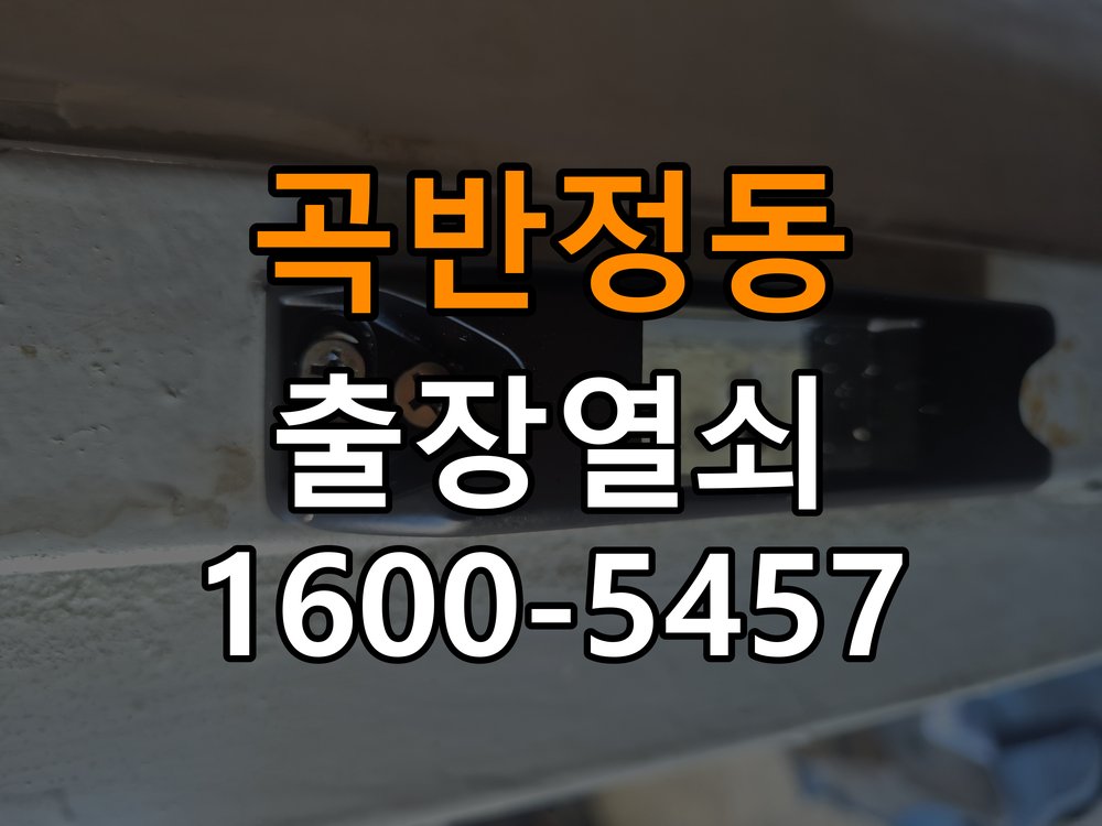 곡반정동열쇠 빌라 도어락 모터 소리 및 걸쇠 작동 불량 해결 참고 사진 2