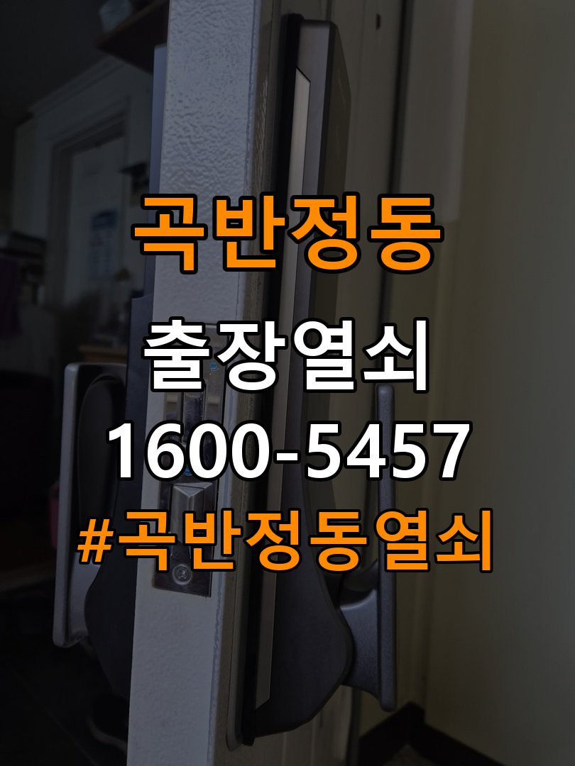 곡반정동열쇠 빌라 도어락 모터 소리 및 걸쇠 작동 불량 해결 참고 사진 3
