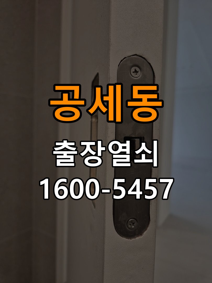 공세동 원룸 기존 도어락 타공 자국을 고려한 교체 규격 확인 - 장기간 사용하지 않은 뒤 점검 작업 완료 후 정상 작동 확인