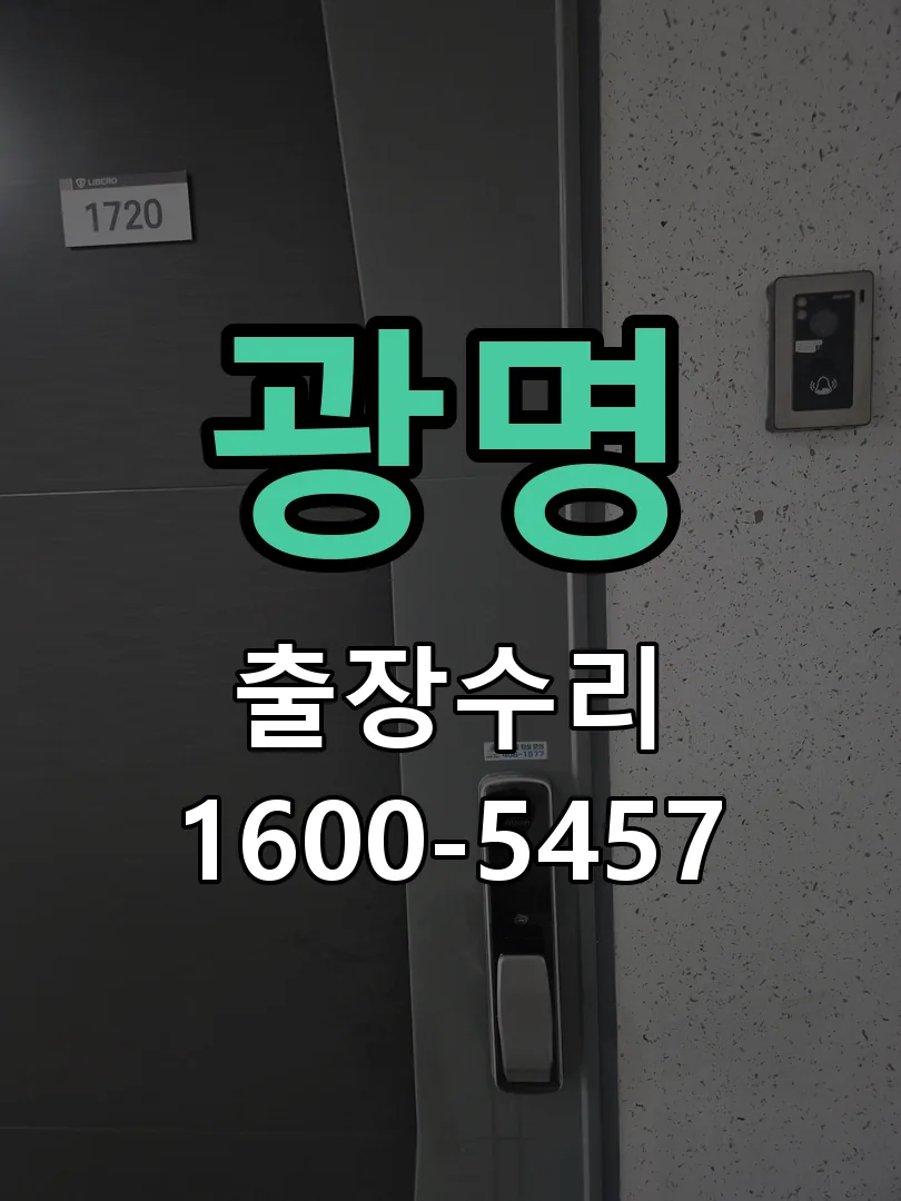 광명 본체 분리 및 내부 점검