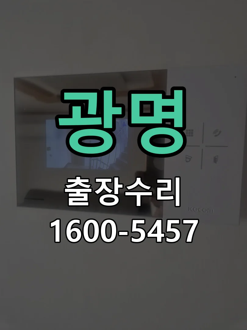 광명 교체 작업 진행