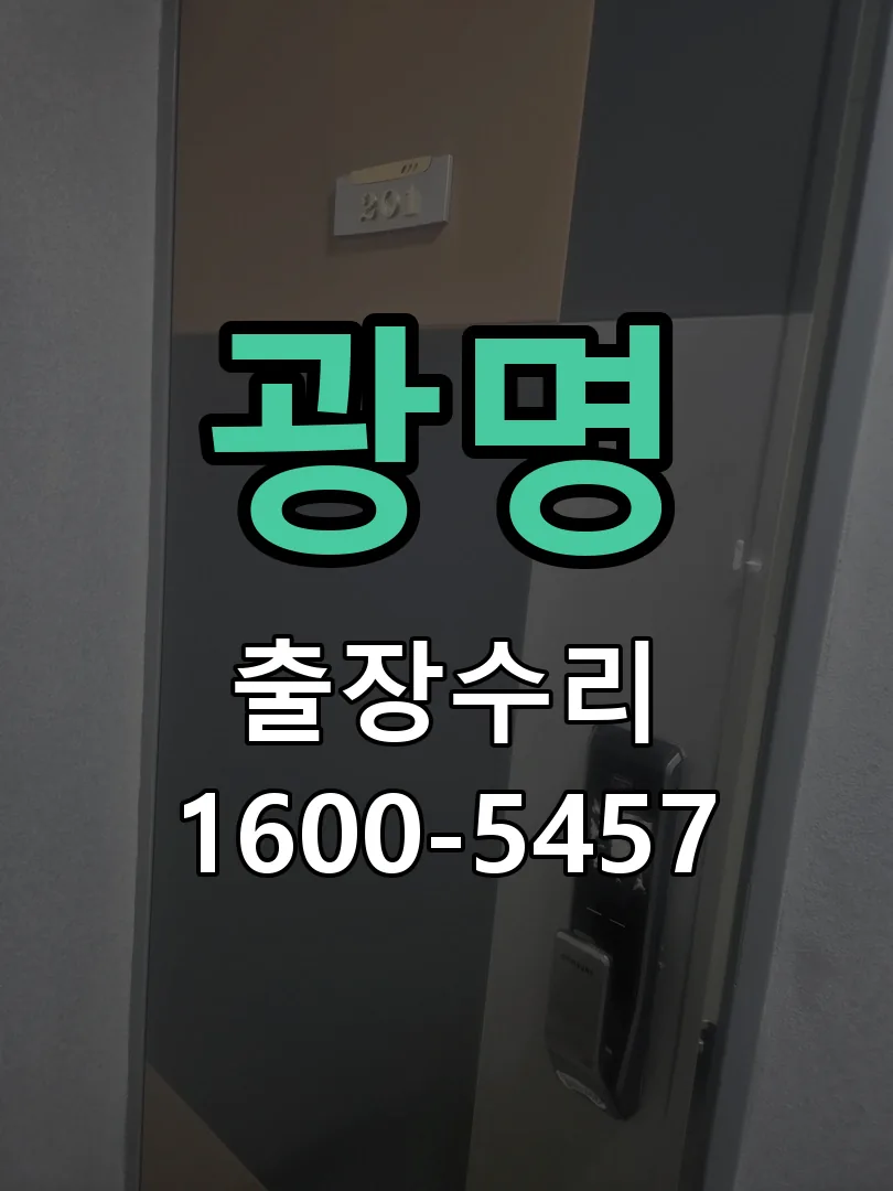 광명 교체 작업 진행
