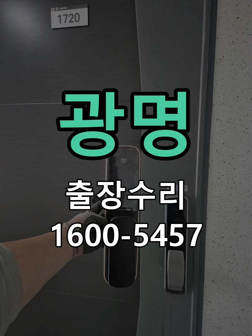 광명 본체 분리 및 내부 점검