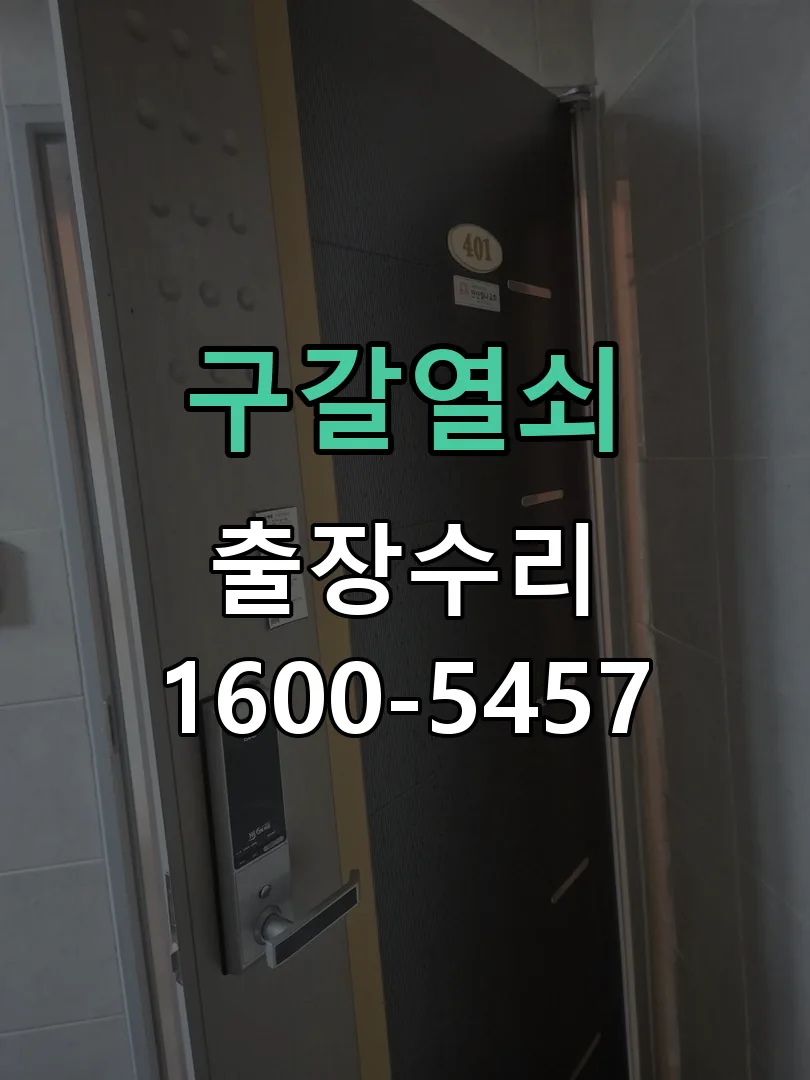 경기 도어락 열쇠 출장 수리