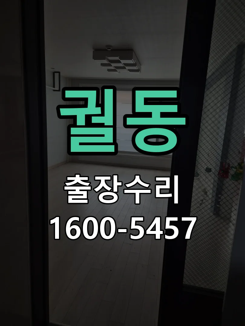 궐동 현장 도착 후 상태 확인