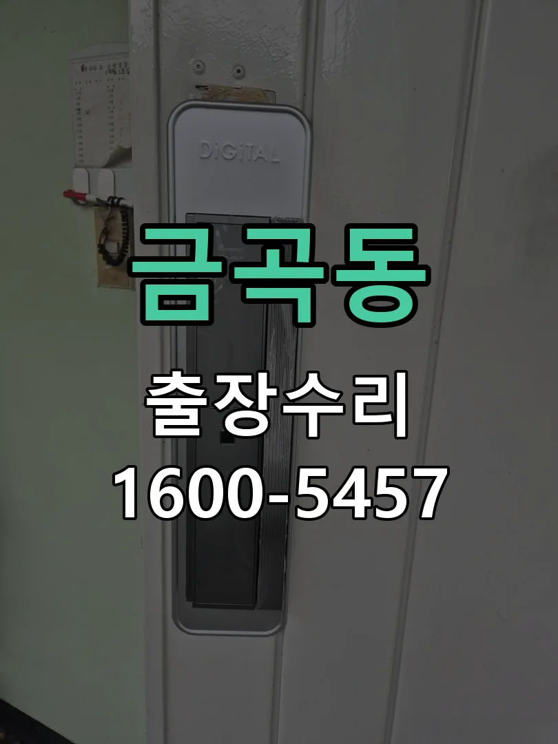금곡동 교체 작업 진행