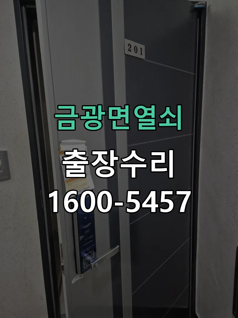 경기 도어락 열쇠 출장 수리