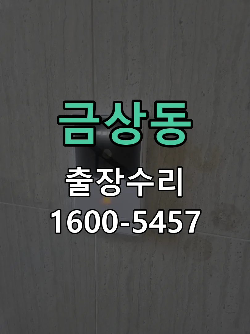 금상동 도어락 열쇠 출장 수리
