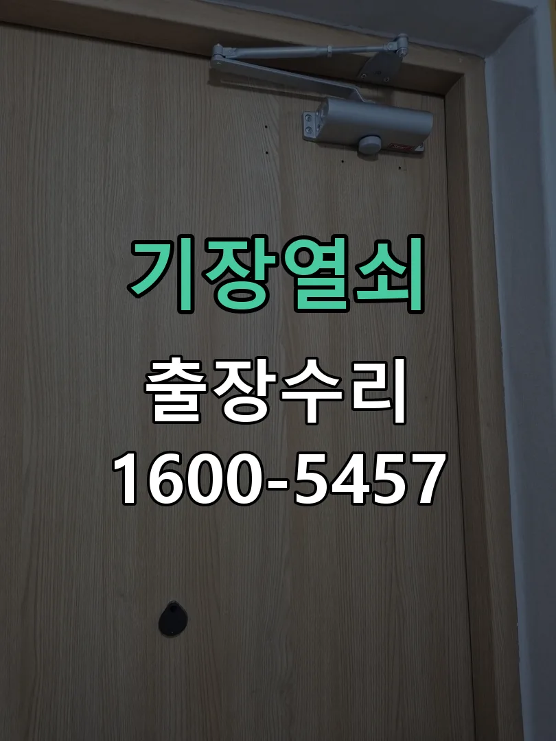 경기 도어락 열쇠 출장 수리