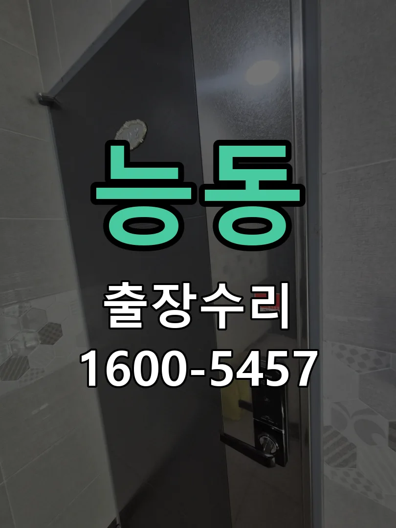 능동 도어락 열쇠 출장 수리