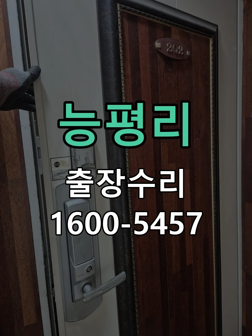 경기 도어락 열쇠 출장 수리