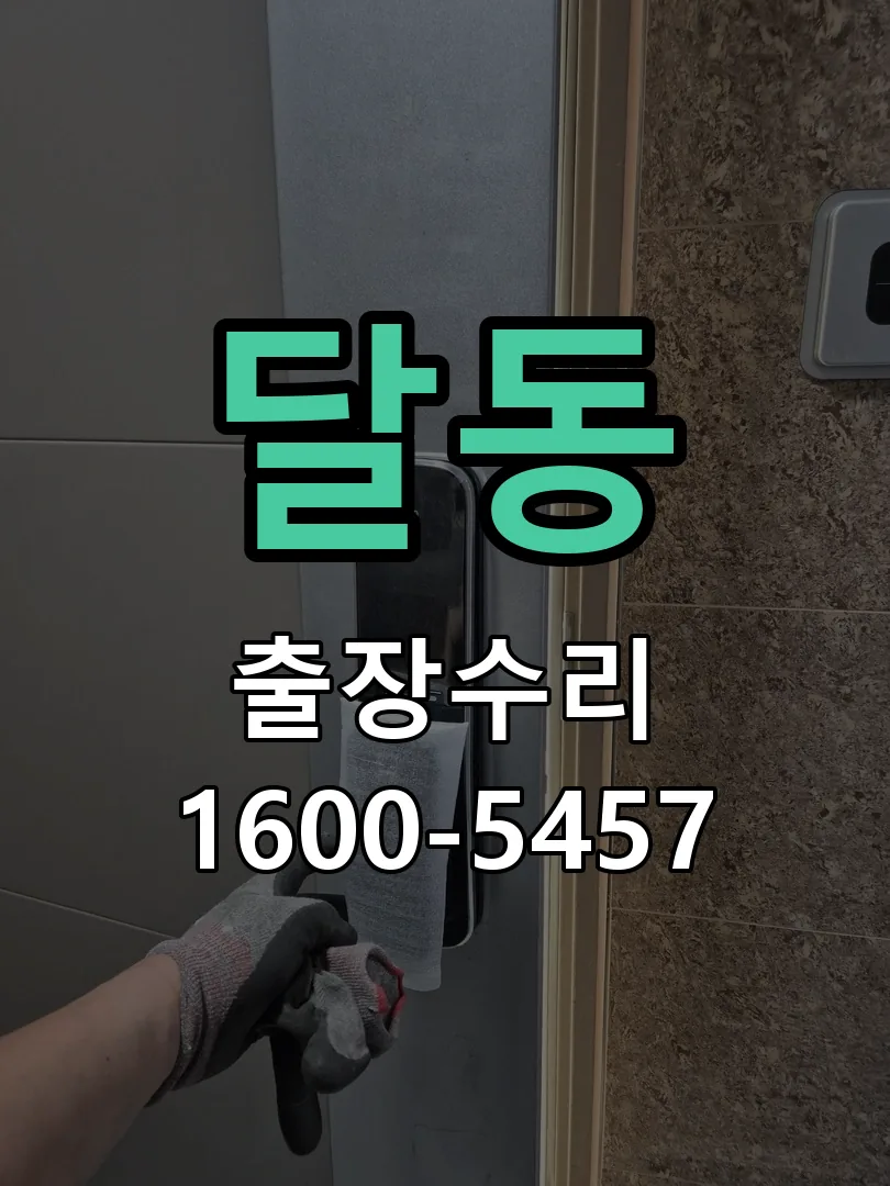 달동 현장 도착 후 상태 확인