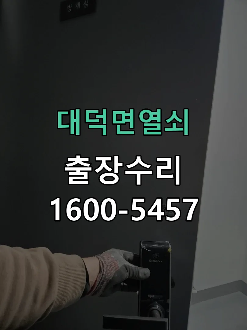 경기 도어락 열쇠 출장 수리