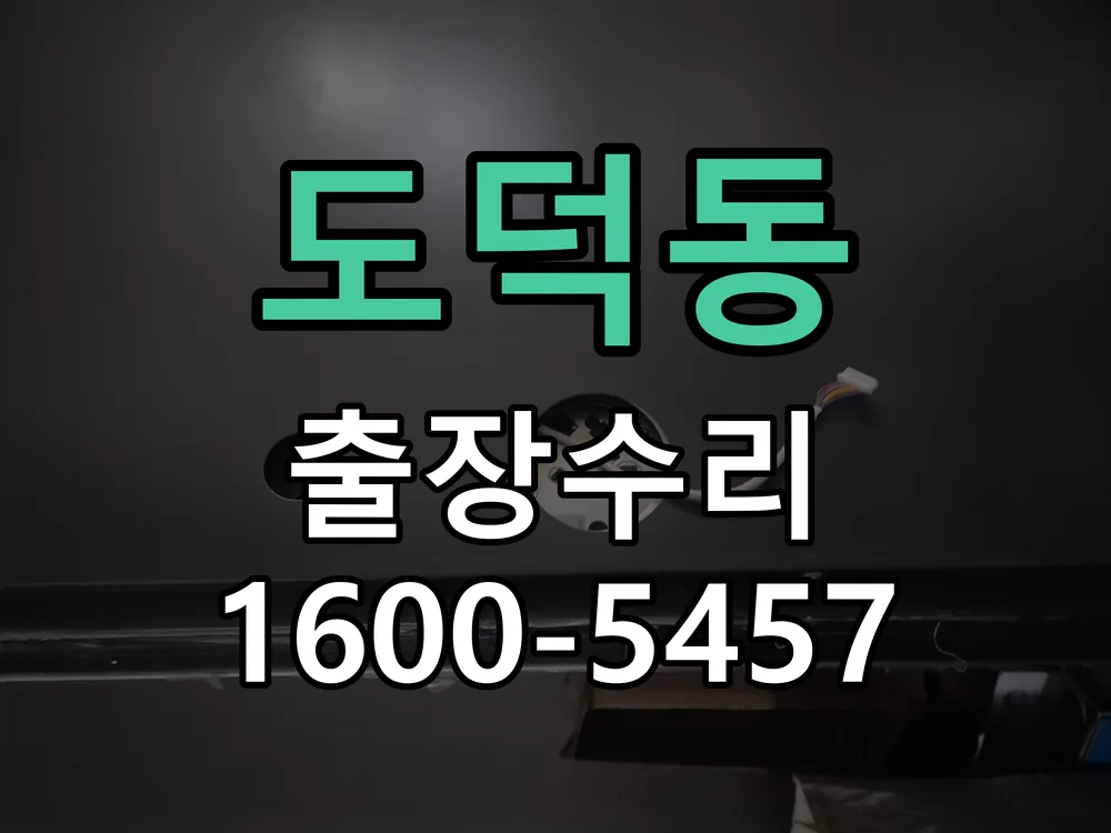 도덕동 도어락 열쇠 출장 수리