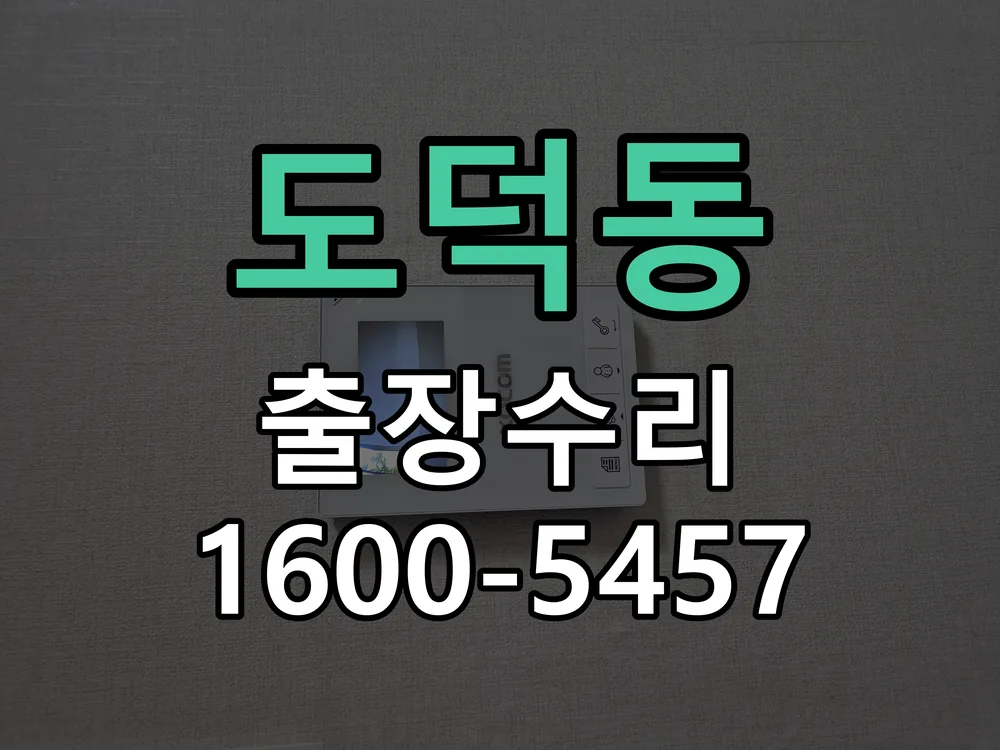 도덕동 배선·접점 정리