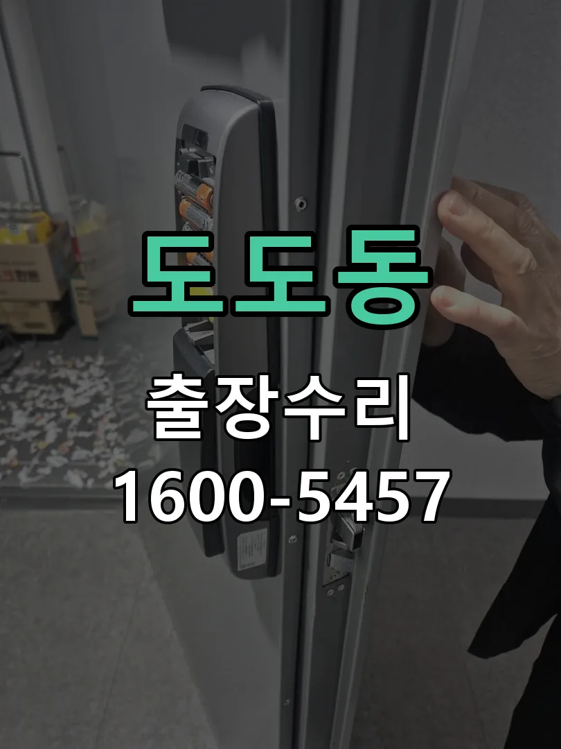 도도동 현장 도착 후 상태 확인