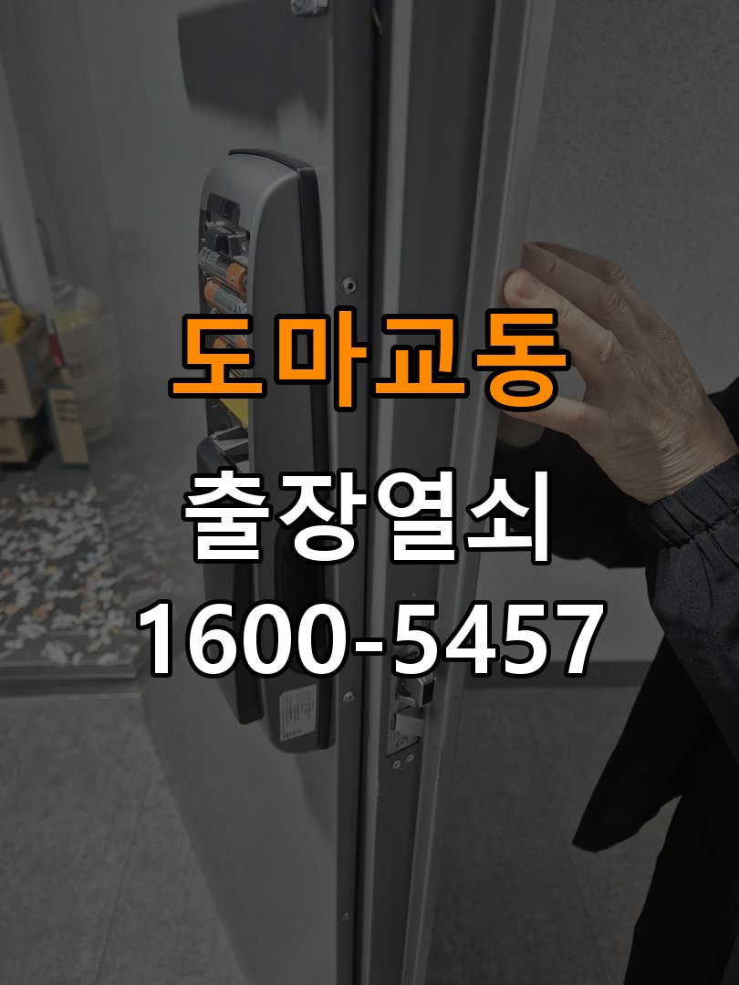 도마교동열쇠 임대주택 인터폰 비디오폰 도어락 무선연동 설치 및 관리 참고 사진 2