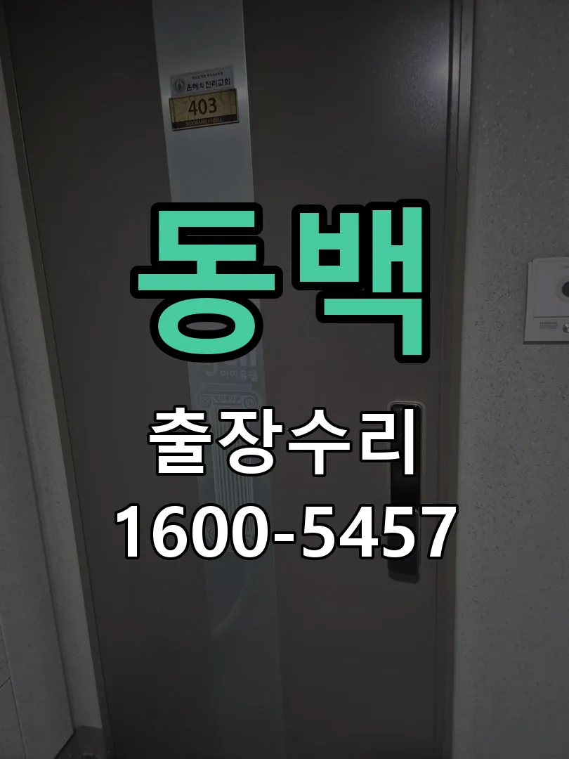 동백 본체 분리 및 내부 점검
