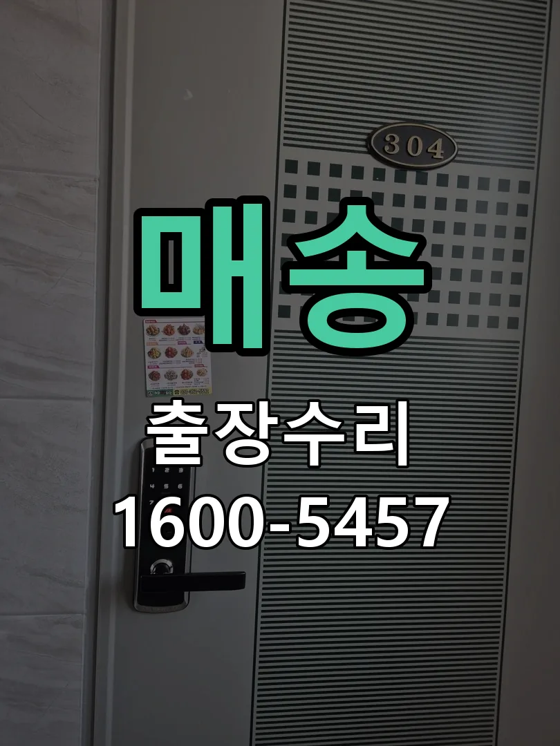 경기 도어락 열쇠 출장 수리