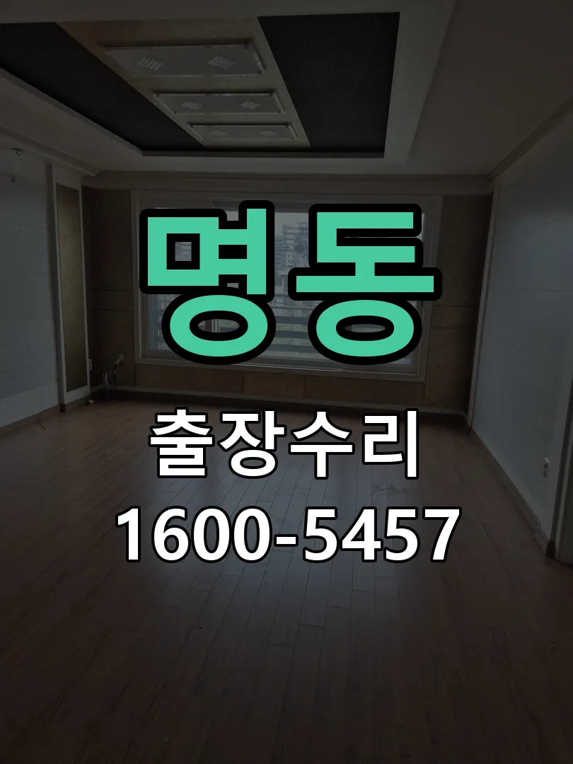 명동 잠금장치 동작 확인