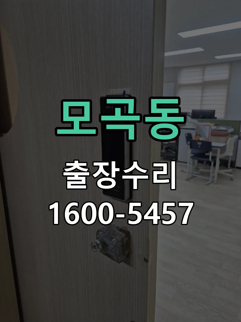 모곡동 현장 도착 후 상태 확인