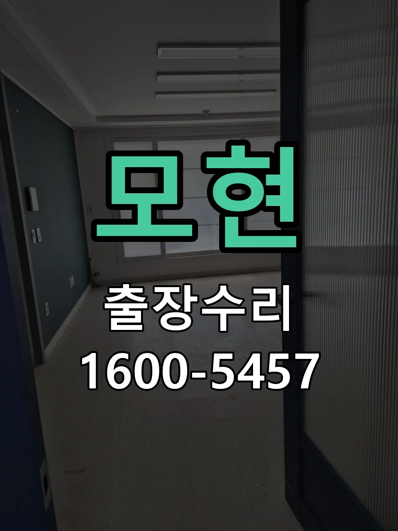 경기 도어락 열쇠 출장 수리