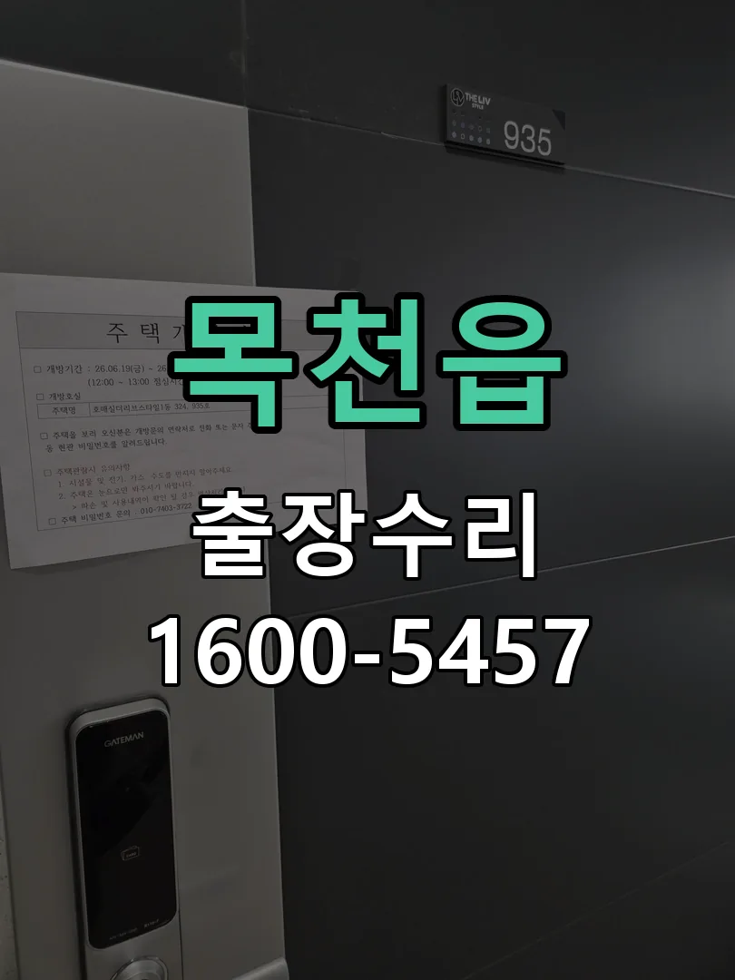경기 도어락 열쇠 출장 수리