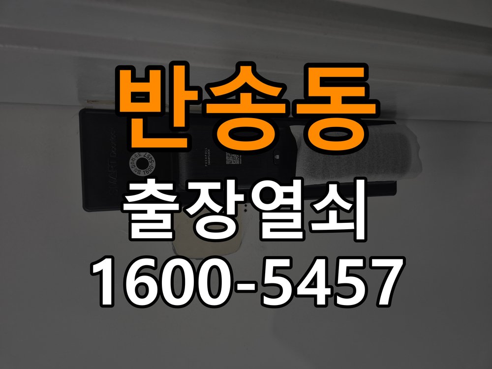 반송동 다세대주택 월세집 도어락 교체 전 확인할 설치 조건 - 설치 환경 확인방법 작업 완료 후 정상 작동 확인