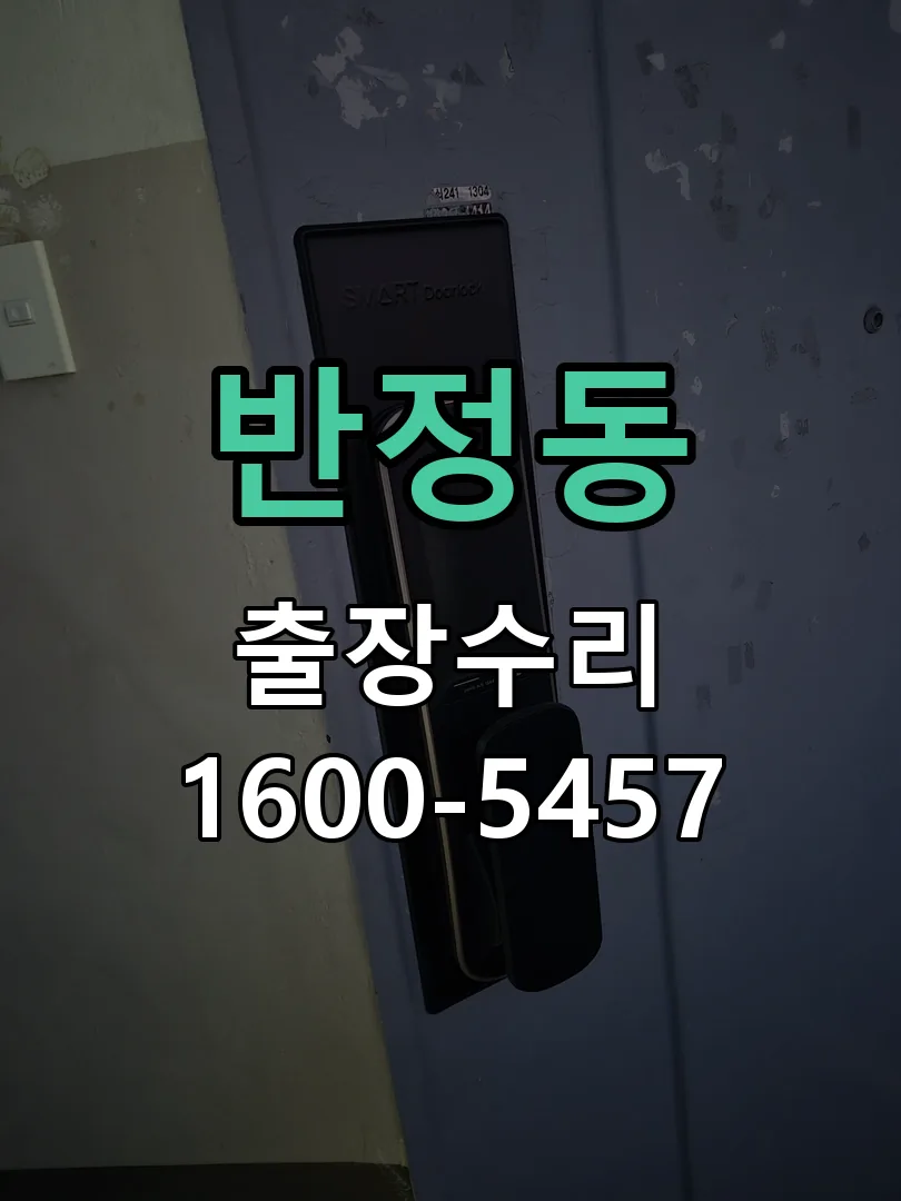 반정동 배선·접점 정리