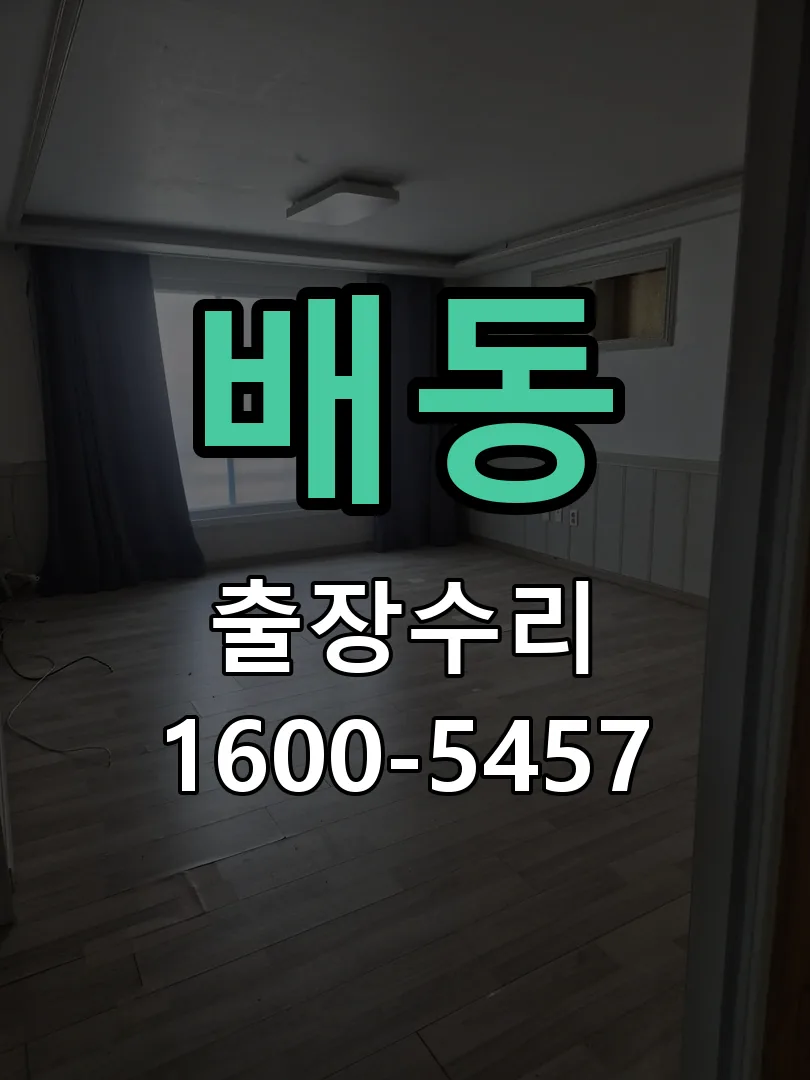 배동 본체 분리 및 내부 점검