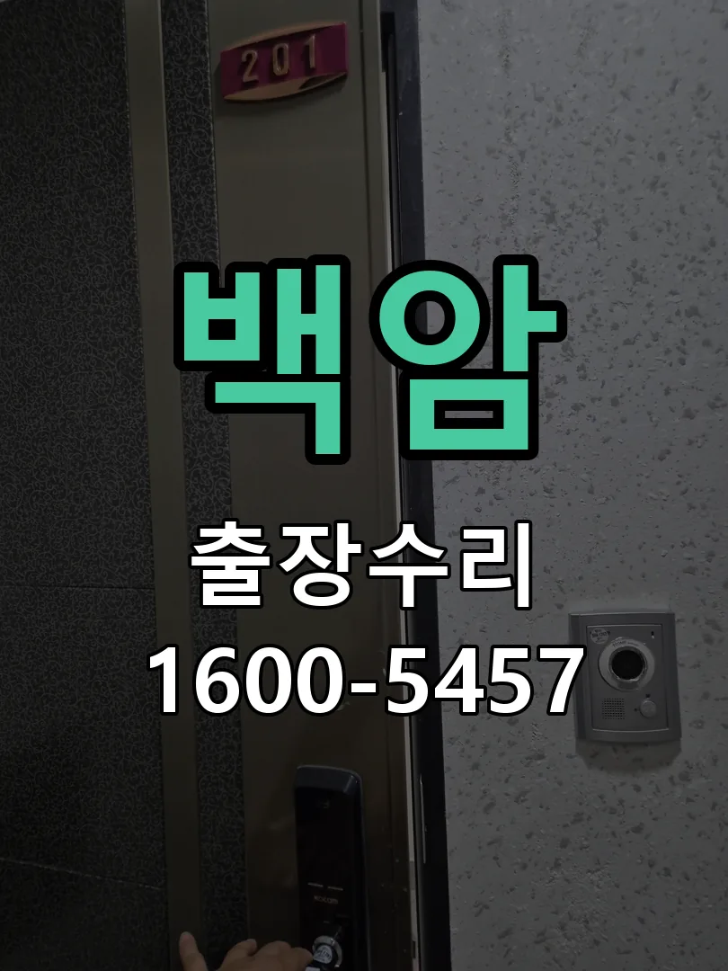 경기 도어락 열쇠 출장 수리