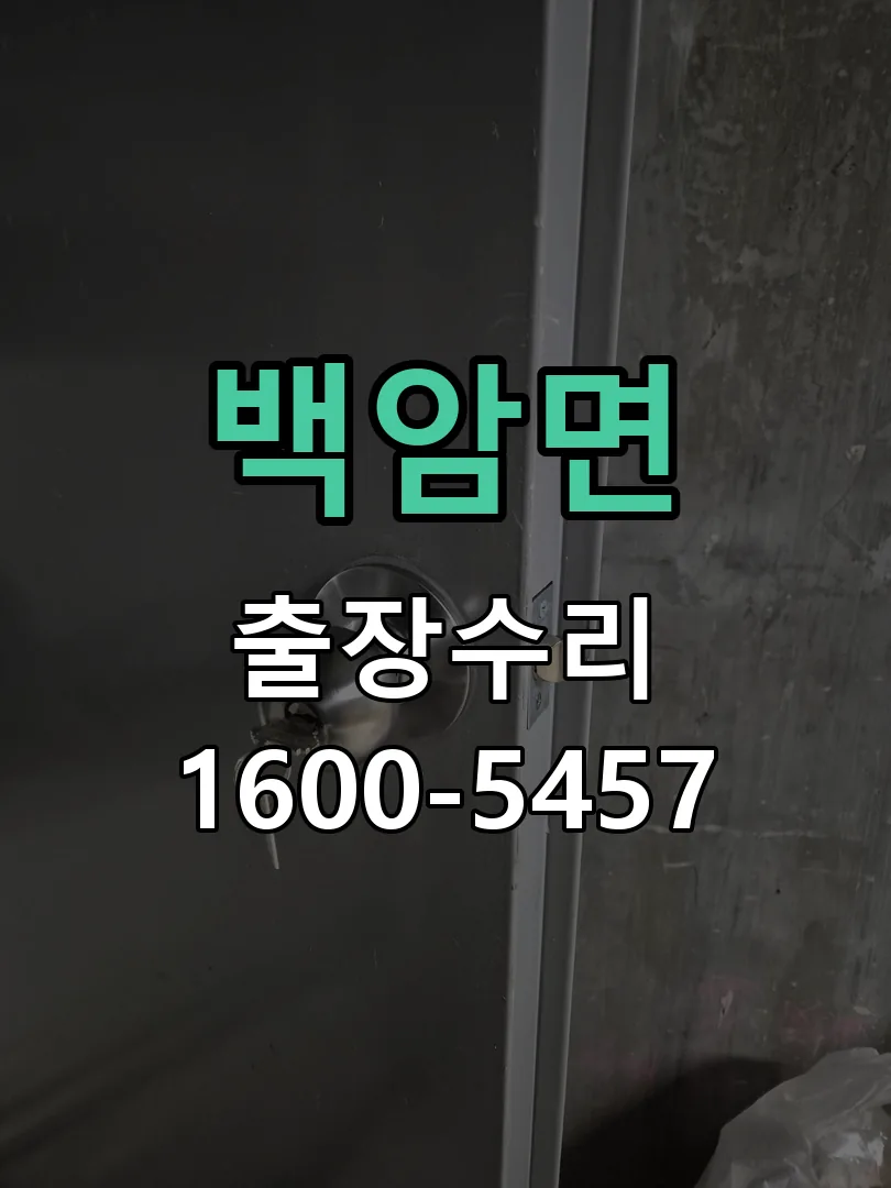 경기 도어락 열쇠 출장 수리