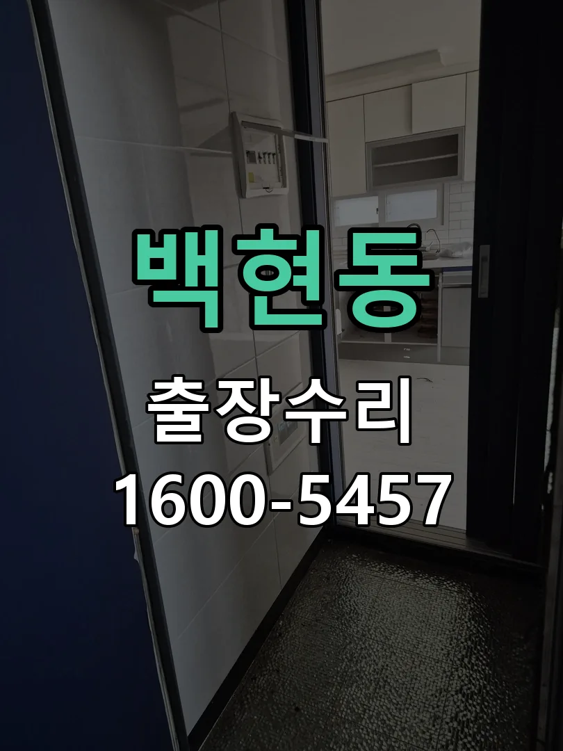 백현동 도어락 열쇠 출장 수리