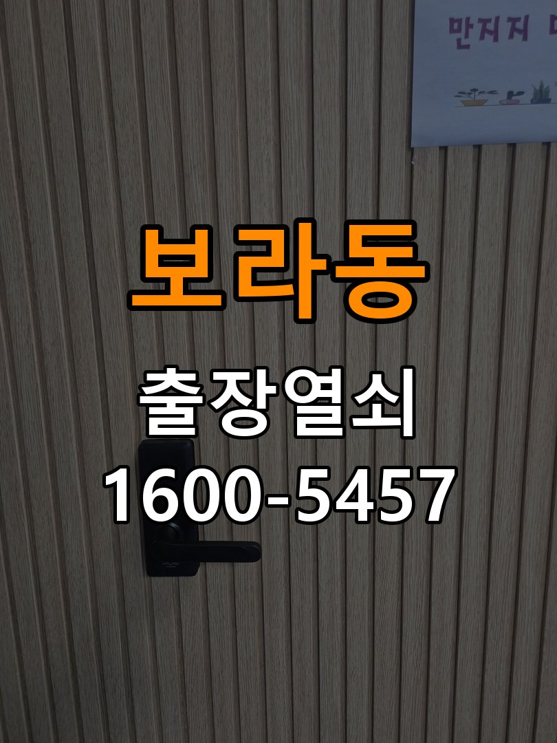보라동 아파트 두꺼운 현관문에 맞는 도어락 설치 규격 확인 - 장기간 사용하지 않은 뒤 점검 작업 완료 후 정상 작동 확인