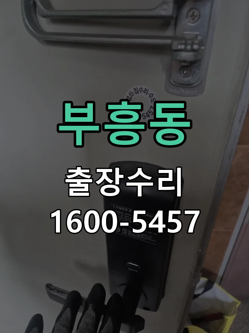 부흥동 도어락 열쇠 출장 수리