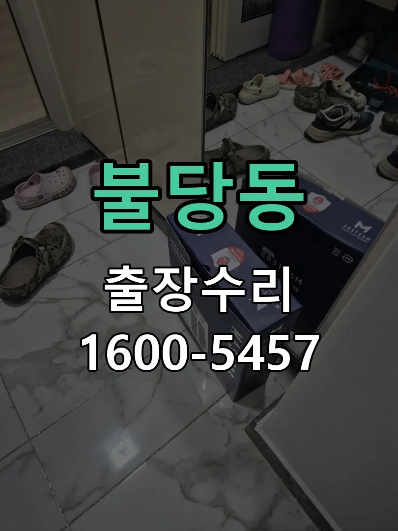 불당동 잠금장치 동작 확인