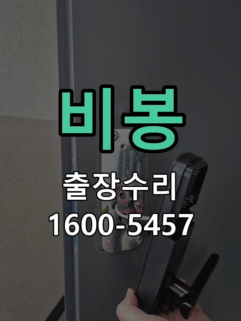 경기 도어락 열쇠 출장 수리