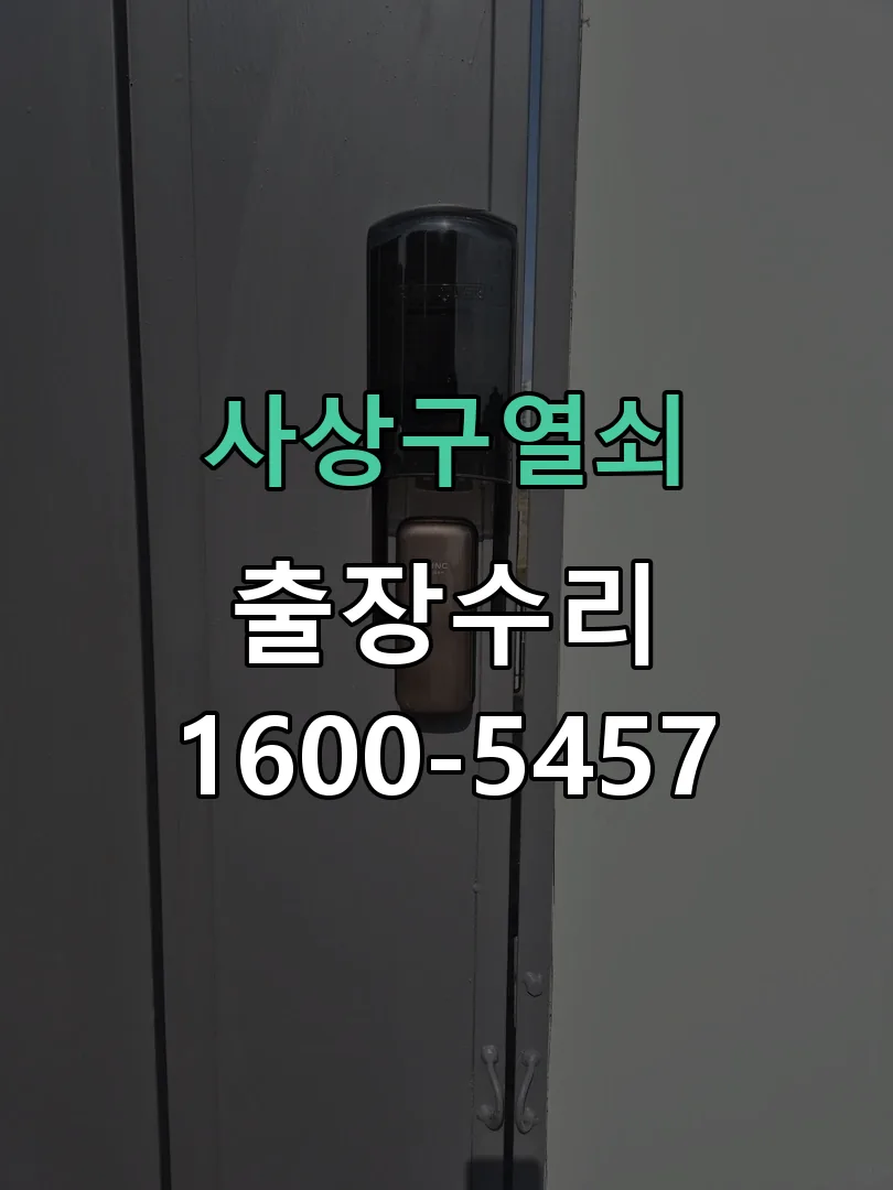 경기 도어락 열쇠 출장 수리