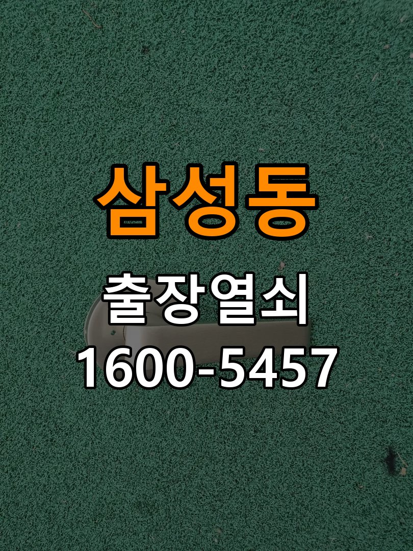 삼성동열쇠 상가 방문 모티스 래치볼트 걸림 안열림 출장 조치 방법 참고 사진 4