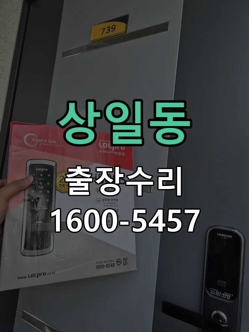 상일동 잠금장치 동작 확인