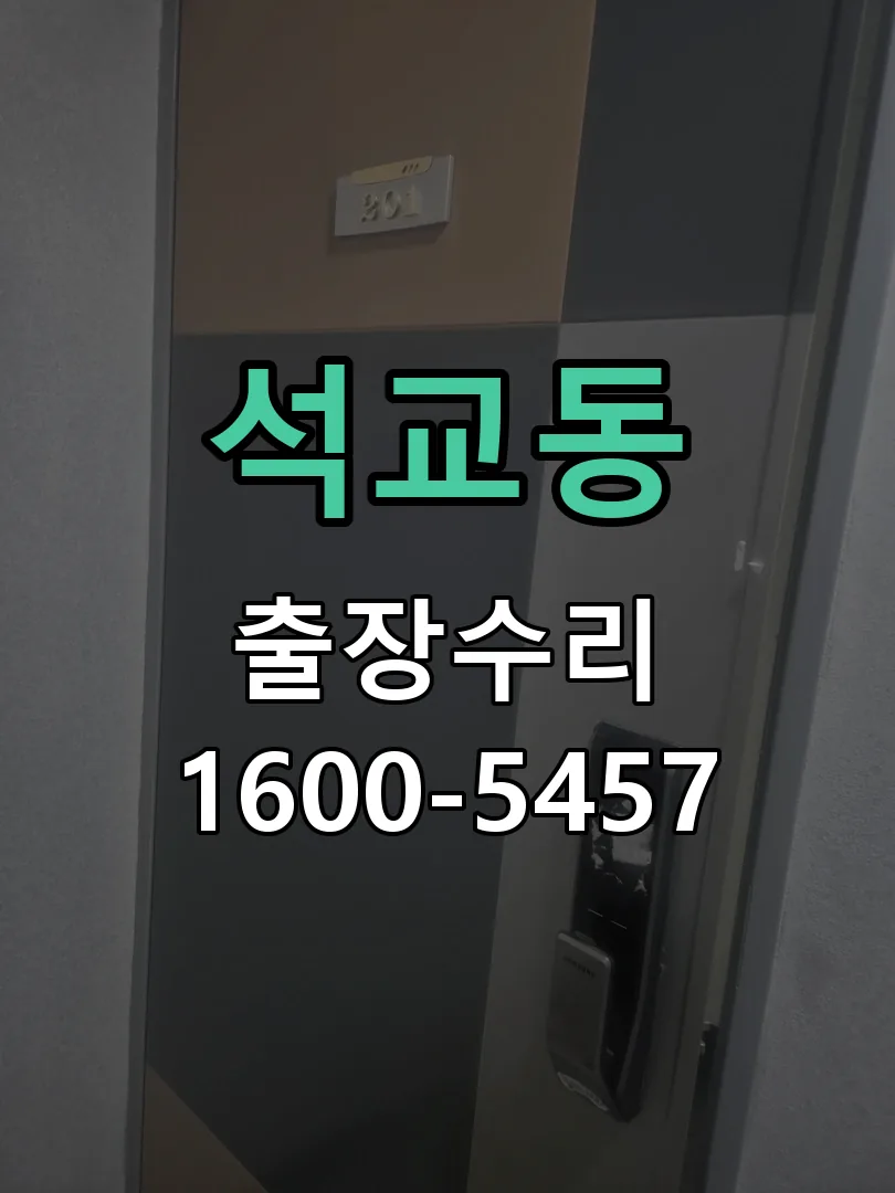 석교동 배선·접점 정리