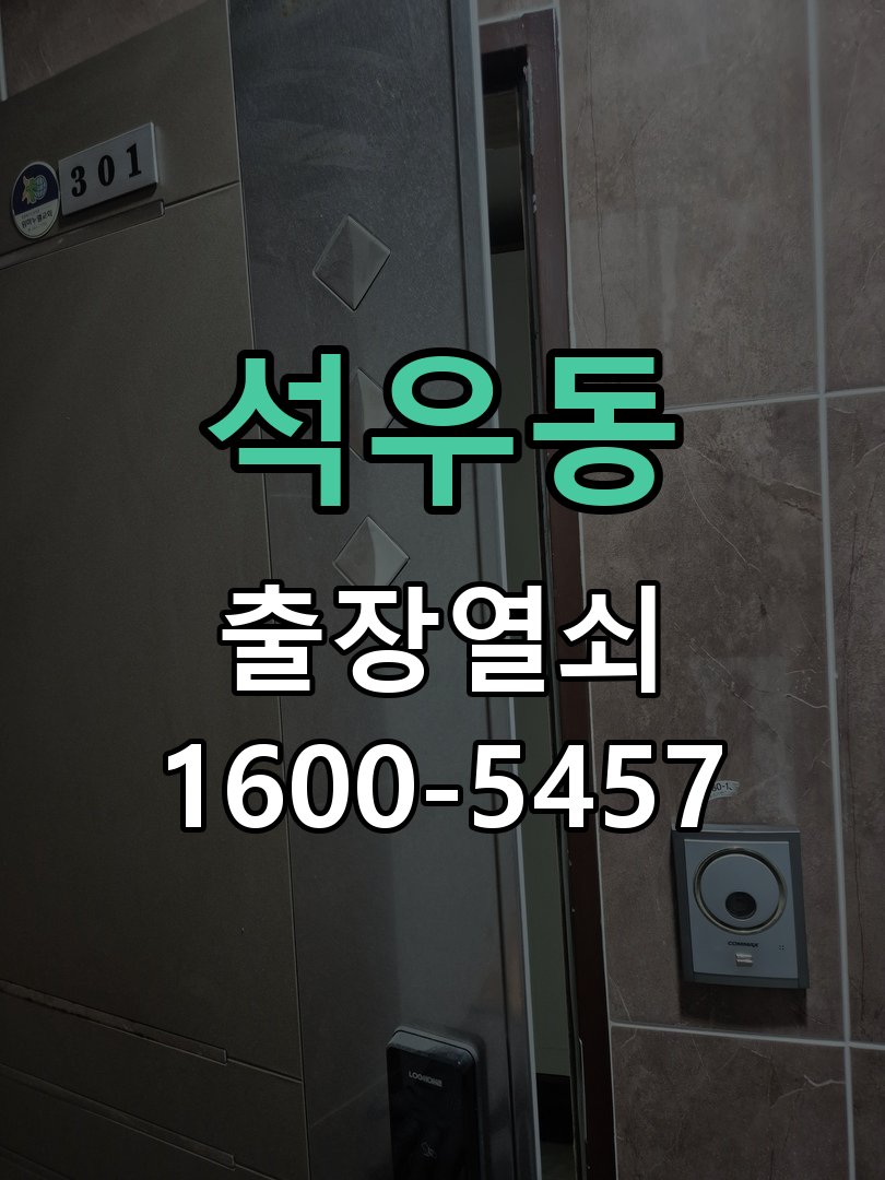 석우동 디지털 번호키 오류음 발생 원인과 해결 비밀번호를 바르게 눌러도 '삑삑삑' 삐비빅 실패음이 나며 안 열림 현장 출장