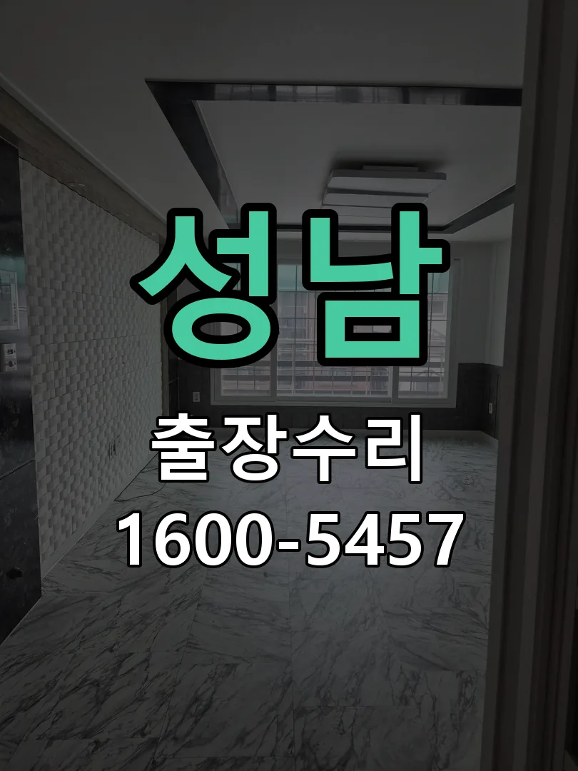 성남 잠금장치 동작 확인