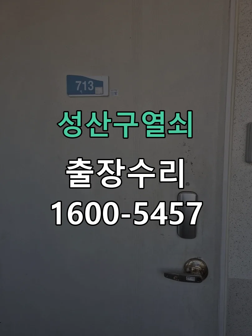 경기 도어락 열쇠 출장 수리