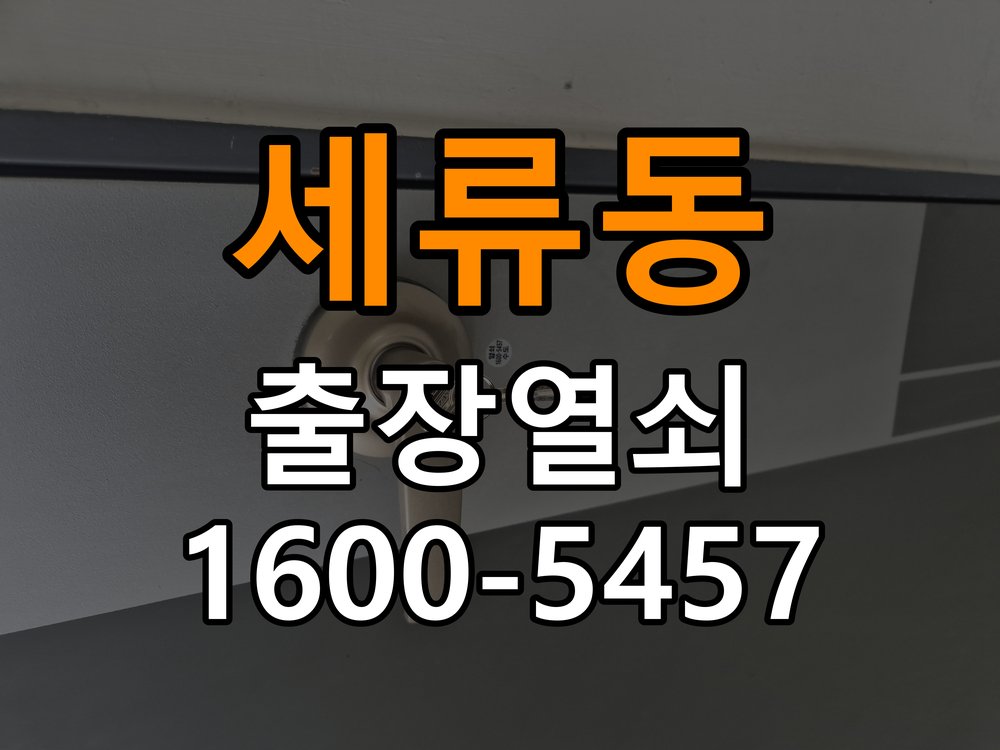 세류동열쇠 빌라 도어락 이중잠금 및 내부잠금 해제와 수리 판단 참고 사진 1
